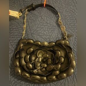 Brighton Rosalie Rose Leather Purse